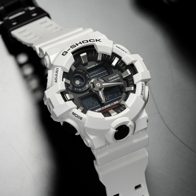 卡西欧GSHOCK 正义联盟时尚潮流黑金g-shock防水运动表GA-700/710 GA-700-7A