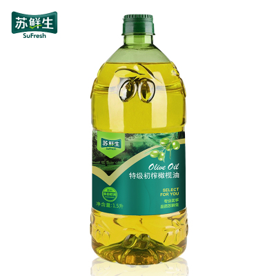 苏鲜生 【苏宁自有品牌】 初榨橄榄油1.5L