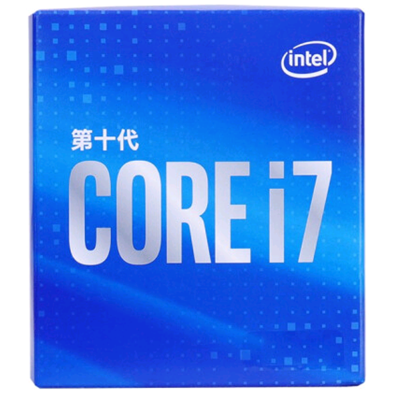 英特尔（Intel）i7-10700F 酷睿八核 盒装CPU处理器