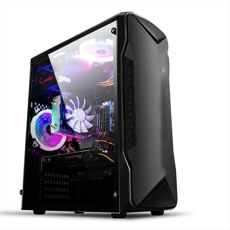 世纪之星(CENTURY STAR)九代酷睿i3四核/RX550 4G独显/8G内存/256GB 台式机电脑主机