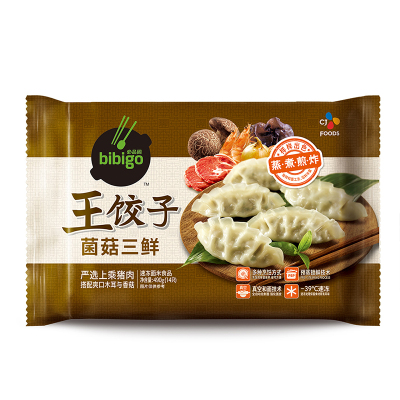 必品阁菌菇速冻水饺