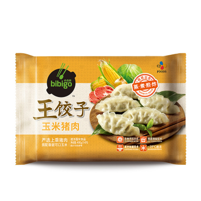 必品阁玉米速冻水饺