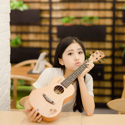 炎黄尤克里里初学者学生成人女男23寸26寸乌克丽丽儿童ukulele