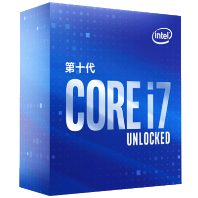 英特尔（Intel）i7-10700K 酷睿八核 盒装CPU处理器