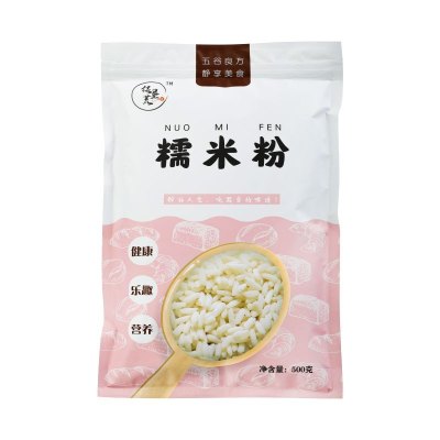 绿垦荒纯糯米粉500g*5袋