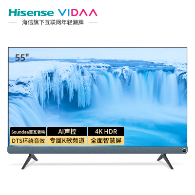 VIDAA 55V1F-PRO 海信（Hisense）55英寸 智能电视