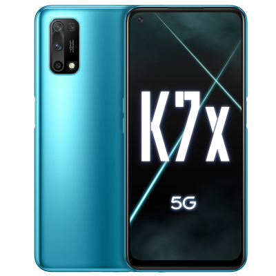 OPPO K7x 5G数字移动电话机 全网通版 蓝影 6GB+128GB【耳机套餐】