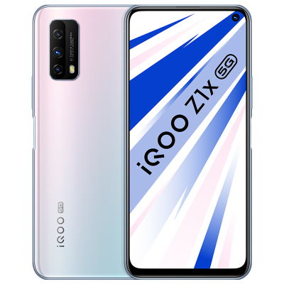 vivo iQOO Z1x 水漾白 6+128G 全网通版 5G手机