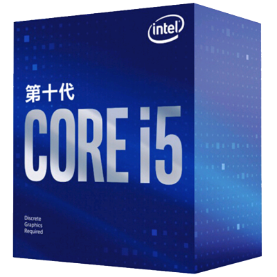 英特尔（Intel）i5-10400F 酷睿六核 盒装CPU处理器