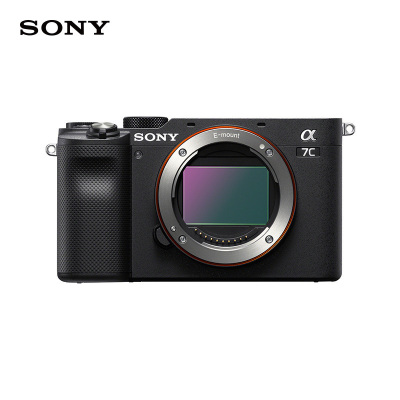 索尼（SONY）微单相机 α7C ILCE-7C/BC CN1 单机身 黑色