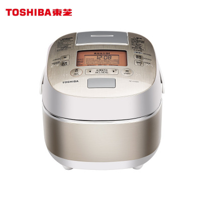 东芝（TOSHIBA）微电脑电磁IH真空压力电饭煲RC-CS18M 金色 5.2L