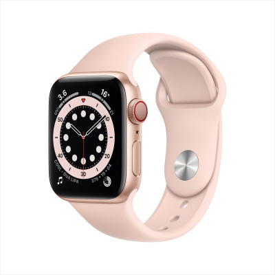 Apple Watch Series 6 40毫米 GPS+蜂窝版 金色 运动型表带