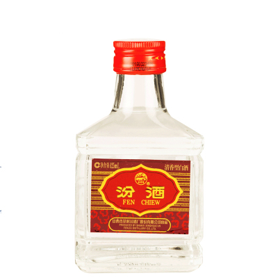 汾酒48度 波汾小酒125ml*24瓶 整箱 清香型白酒