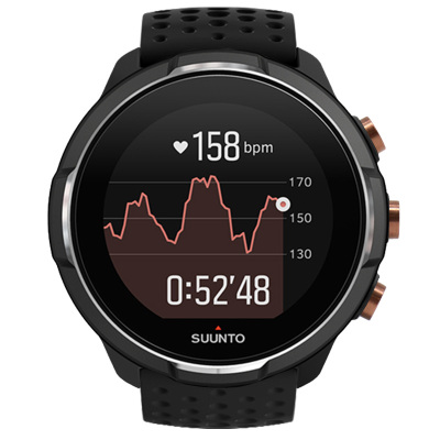 颂拓SUUNTO9 BARO限量钛合金松拓旗舰级户外运动手表光电心率GPS气压海拔多功能登山铁三表游泳跑步跑步智能表