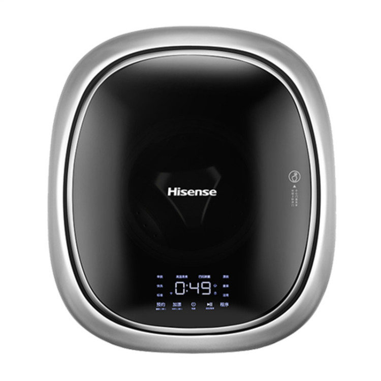 海信（Hisense）HG30V75F 3公斤KG 壁挂式 全自动 滚筒 迷你洗衣机 婴儿宝宝家用母婴 巴氏除菌洗