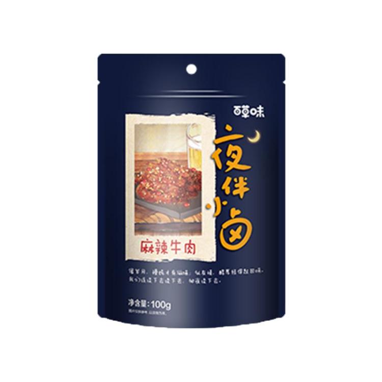 百草味营养劲道牛肉干