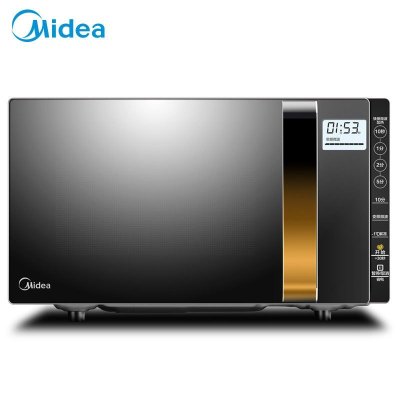 美的(Midea)微波炉 X3-233A 23L 微电脑平板式 智能冷热火蒸汽光波炉 变频