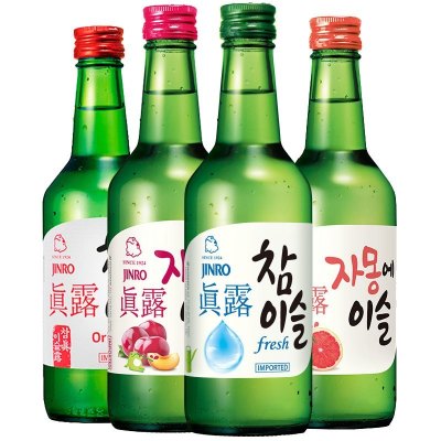 西柚真露烧酒13度360ml*3