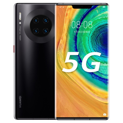 华为(HUAWEI) Mate 30 Pro（5G版）8GB+128GB 亮黑色 移动联通电信5G手机