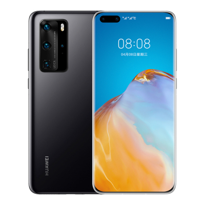 华为(HUAWEI) 华为 P40 Pro 5G 全网通 8GB+128GB 亮黑色 麒麟990 移动联通电信5G手机