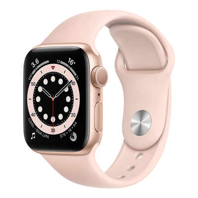 Apple Watch Series 6 40毫米 GPS版 金色 运动型表带