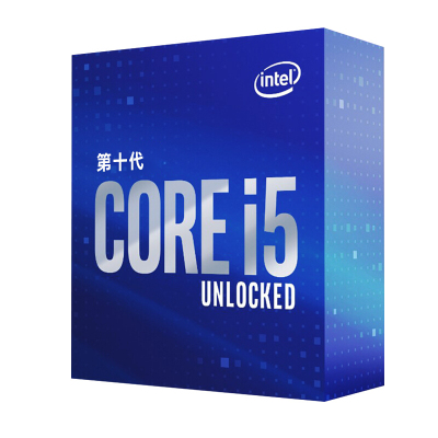 英特尔（intel）酷睿i5 10600K 4.1GHz 6核12线程 电脑台式机CPU 盒装处理器