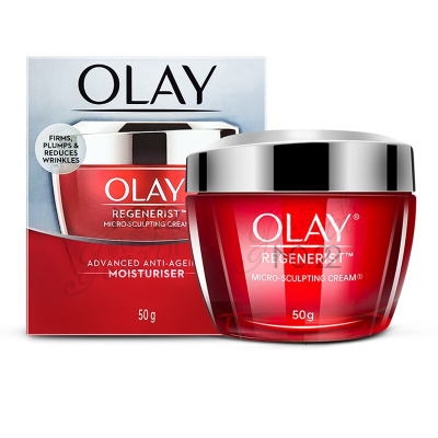 玉兰油(OLAY)面霜女 大红瓶 新生塑颜金纯面霜50g 化妆品 保湿抗皱补水保湿提拉紧致润肤霜