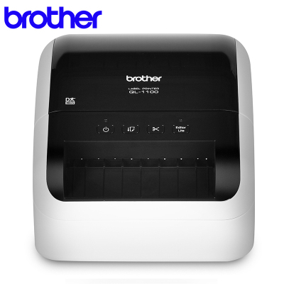 兄弟(brother)QL-1100标签打印机 打印成像设备 有效打印宽度可达101.6mm