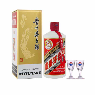 飞天53度 500ml 贵州茅台酒（带杯）