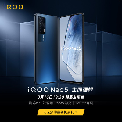 iQOO Neo5 12+256GB 夜影黑 5G全网通