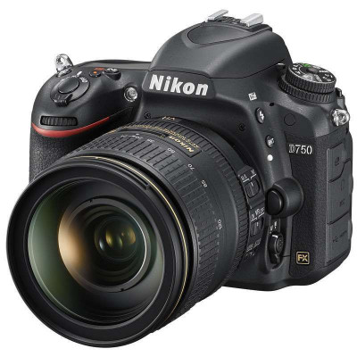 尼康(Nikon) D750（24-120mm+闪光灯128G卡包）数码单反相机 单镜头套装 约2432万像素