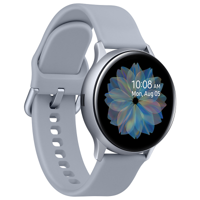 三星 Galaxy Watch Active2 云雾银 智能手表 (蓝牙电话+50米防水+移动支付) 铝制40mm