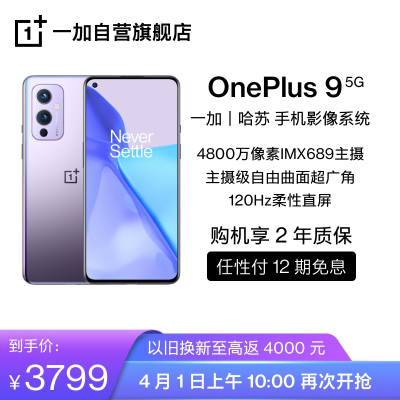 OnePlus 9 紫翼8GB+128GB