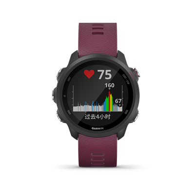 Garmin佳明Forerunner245高阶跑步心率户外运动手表旗舰新品首发（珊瑚紫）