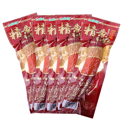 金锣 火腿肠 精制哈尔滨风味红肠 135g*5支