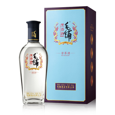 劲牌 毛铺苦荞酒（ 黑荞）42.8度 500ml*2瓶