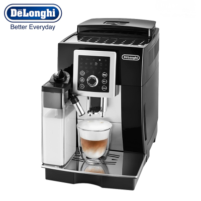 德龙（Delonghi）ECAM23.260.SB全自动咖啡机 欧洲原装进口 现磨萃取自动奶泡双锅炉家用办公室一键自动