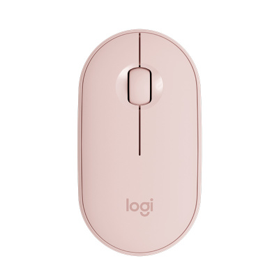 罗技（Logitech）Pebble无线鼠标 粉色（910-005575）