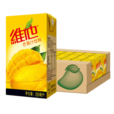 维他（Vita）芒果汁饮料250ml*24盒