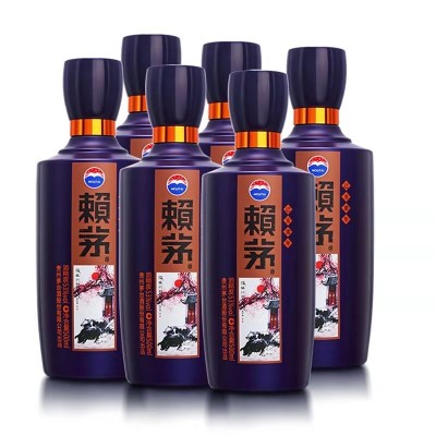 【官方授权】茅台 赖茅 己亥猪年生肖纪念酒 酱香型白酒 53度 500ml*6 整箱装