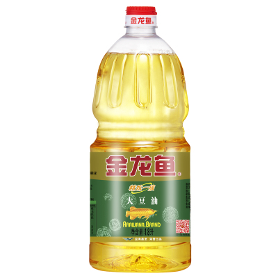 金龙鱼精炼一级大豆油1.8L/瓶 大豆 食用油