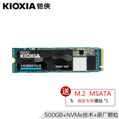 铠侠（Kioxia）500G SSD固态硬盘NVMe.M2接口EXCERIA PLUS RD10系列笔记本台式机固态硬盘