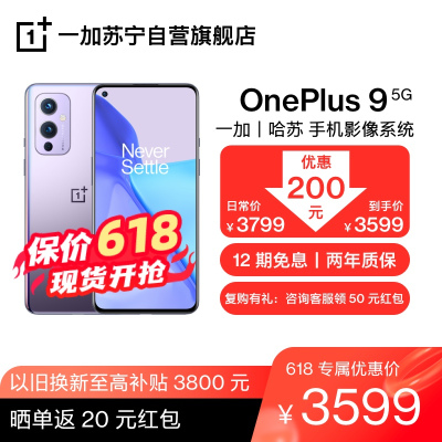 OnePlus 9 紫翼8GB+128GB