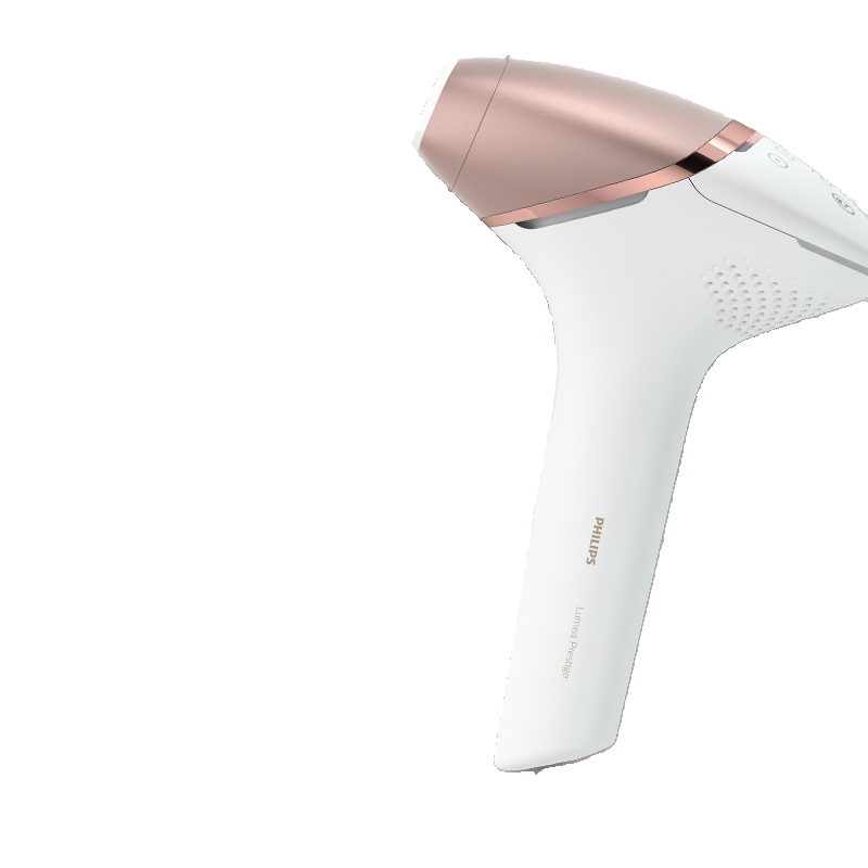 飞利浦（Philips）脉冲光脱毛器 BRI956 白色 激光脱毛高端家用脱毛仪 无水洗腋下手臂腿部除毛 美肤