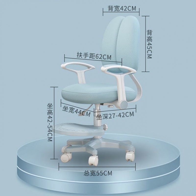 【直播精选特卖】矫正坐姿儿童学习椅子可调节升降靠背儿童书桌椅小学生椅子家用写字椅德欧威_466