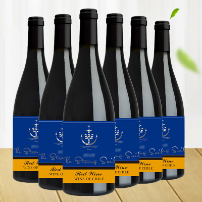 智利进口红酒 水手干红葡萄酒750ml*6整箱装