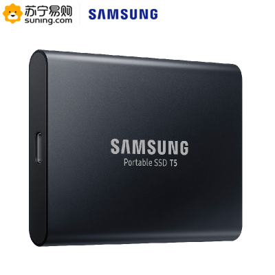 三星（SAMSUNG）移动固态硬盘 PSSD T5 2TB USB 3.1 黑色（MU-PA2T0B/WW）