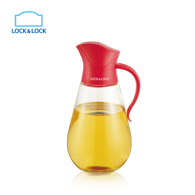 乐扣乐扣（lock&lock）自动开合油壶(550ml)红色 CKO101RED-OCH