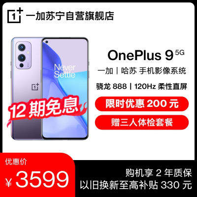 OnePlus 9 紫翼8GB+128GB