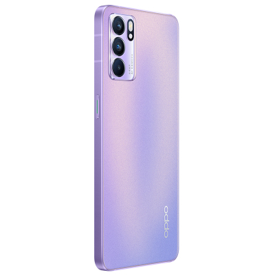 OPPO Reno6 12+256GB 星黛紫 5G 6400万水光四摄 65W超级闪充 90Hz高感屏 拍照游戏手机